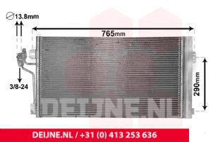 Mercedes Vito Klima Kondensor O9990000680 foto 4