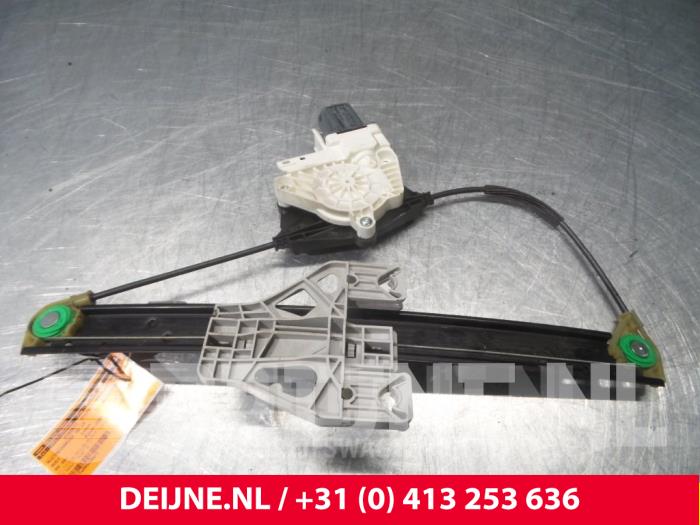 Audi A4 Rear door window mechanism 4-door, left O41053