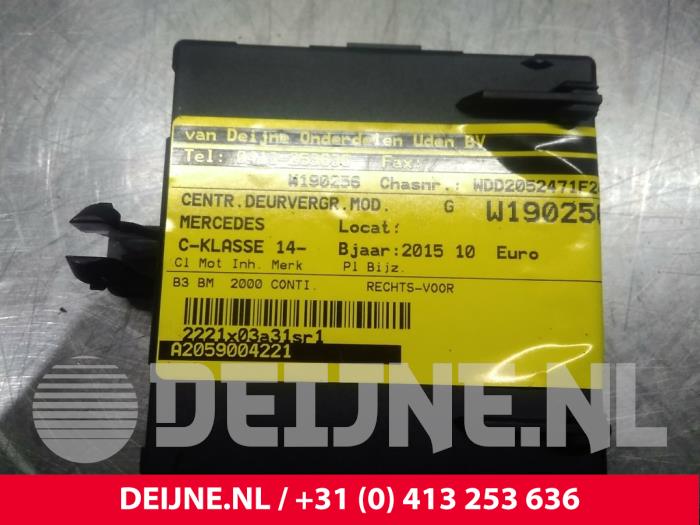 Mercedes C-Klasse Zentralverriegelung Modul O41484