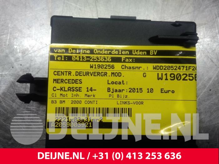 Mercedes C-Klasse Zentralverriegelung Modul O41485