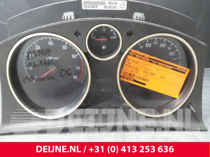 Opel Astra Tacho - Kombiinstrument KM O46210