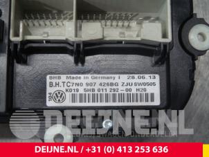 Volkswagen Caddy Heizung Bedienpaneel O46885 foto 3