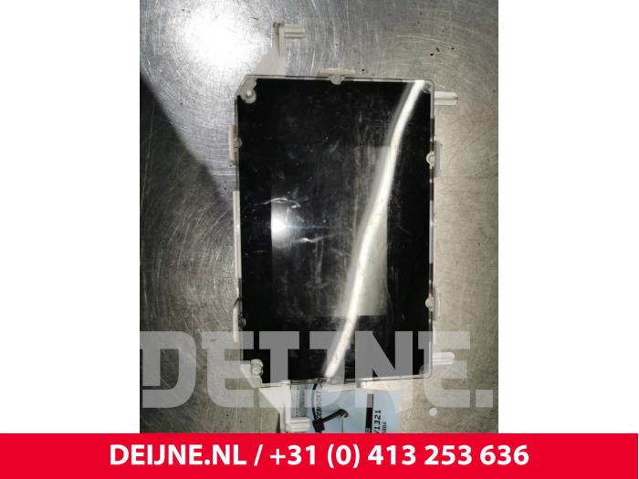 Display Interieur van een Ford Transit Custom 2015