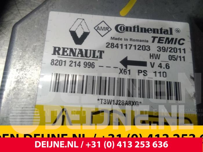 Airbag Set+Module van een Renault Kangoo/Grand Kangoo (KW)  2011