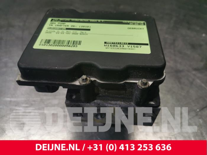 Gebruikte ABS Pomp Volkswagen Crafter Prijs € 242,00 Inclusief btw aangeboden door van Deijne Onderdelen Uden B.V.