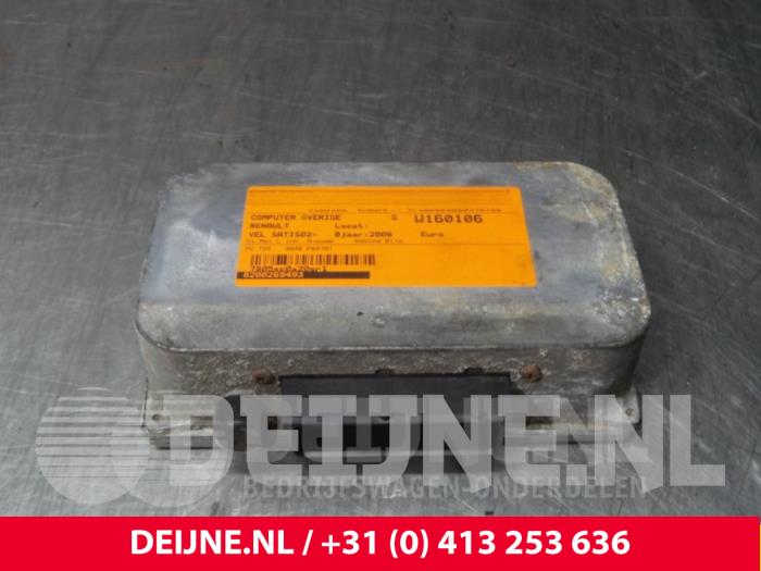 Gebruikte Computer Diversen Renault Vel Satis (BJ) 3.0 dCi V6 24V Prijs € 100,00 Margeregeling aangeboden door van Deijne Onderdelen Uden B.V.