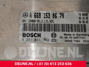 Mercedes Vaneo Engine management computer O58249 photo 4