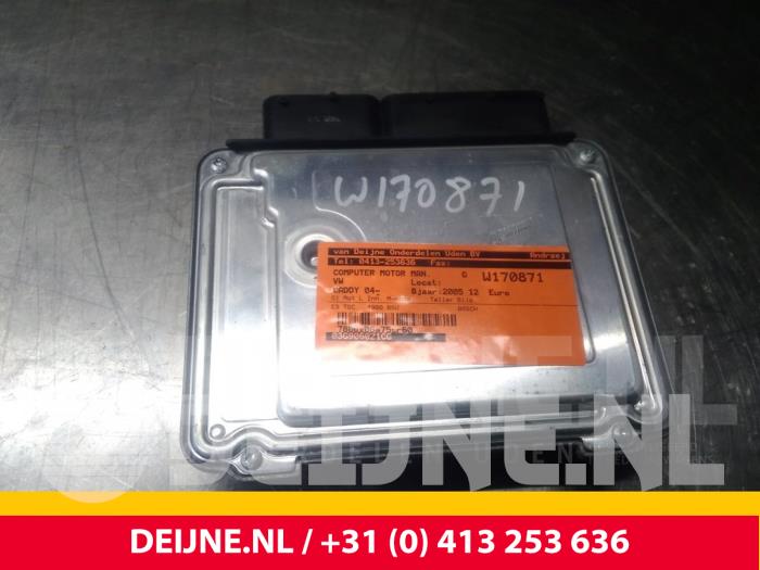 Volkswagen Caddy Steuergerät Motormanagement O58381