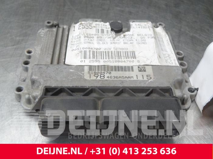 Fiat Bravo Steuergerät Motormanagement O58438