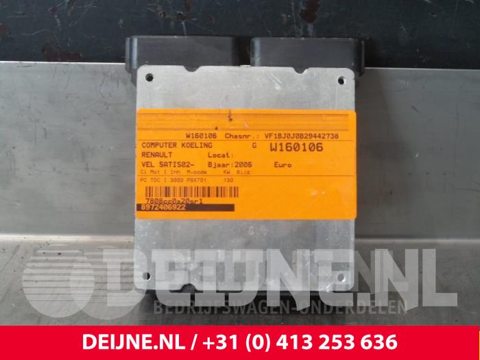 Gebruikte Computer Koeling Renault Vel Satis (BJ) 3.0 dCi V6 24V Prijs € 35,00 Margeregeling aangeboden door van Deijne Onderdelen Uden B.V.