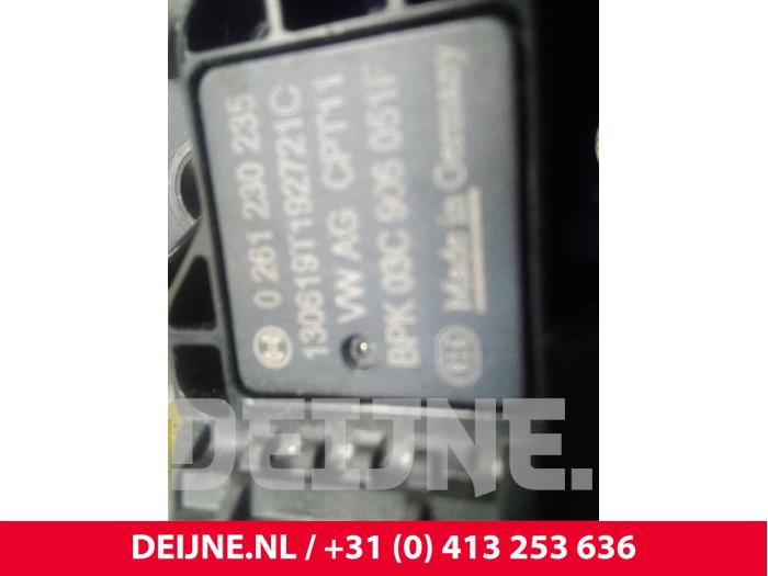 Gebruikte Map Sensor (inlaatspruitstuk) Volkswagen Transporter T5 2.0 TDI DRF Prijs € 12,10 Inclusief btw aangeboden door van Deijne Onderdelen Uden B.V.