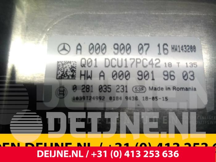 Adblue Computer van een Mercedes-Benz Vito (447.6) 1.6 109 CDI 16V 2018