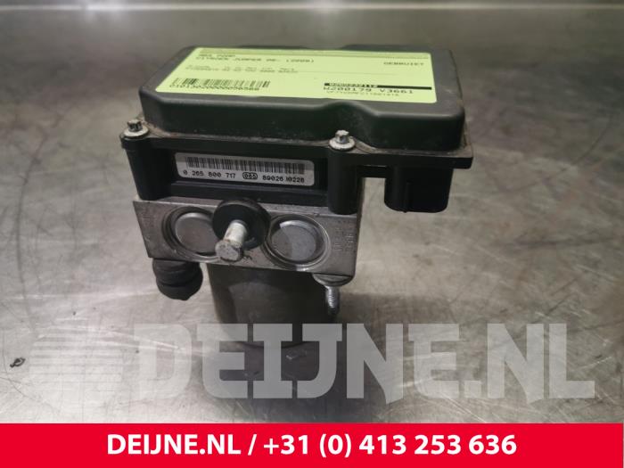 Gebruikte ABS Pomp Citroen Jumper (U9) 3.0 HDi 160 Euro 4 Prijs € 66,55 Inclusief btw aangeboden door van Deijne Onderdelen Uden B.V.