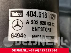 Mercedes C-Klasse Scheibenwischermotor+Mechanik O59874 foto 2