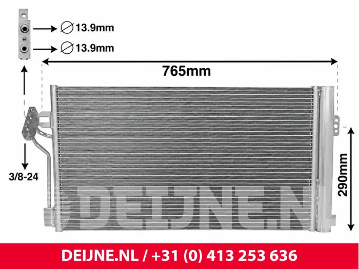 Mercedes Viano Klima Kondensor O9990000677