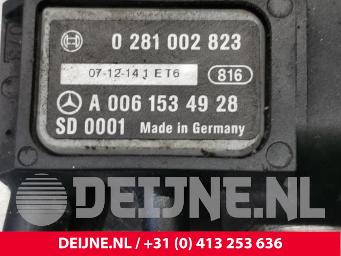 Roetfilter sensor van een Mercedes-Benz Sprinter 3,5t (906.73) 311 CDI 16V 2008