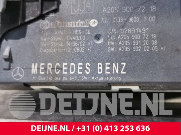 Achterklep motor van een Mercedes-Benz GLC (X253) 3.0 43 AMG V6 Turbo 4-Matic 2016