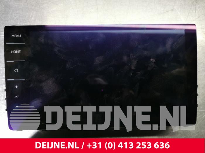 Volkswagen Golf Display Multi Media regelunit O84519