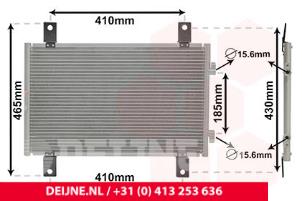 Nieuwe Airco Condensor Citroen Jumper Prijs € 49,61 Inclusief btw aangeboden door van Deijne Onderdelen Uden B.V.