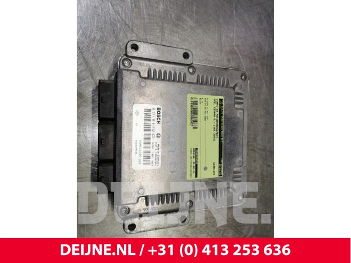 Gebruikte Computer Motormanagement Opel Vivaro 1.9 DTI 16V Prijs € 211,75 Inclusief btw aangeboden door van Deijne Onderdelen Uden B.V.
