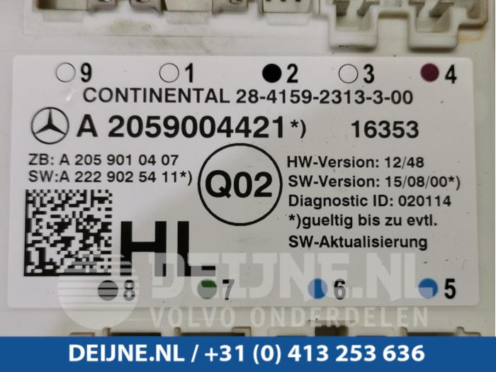 Mercedes GLC-Klasse Zentralverriegelung Modul O91437
