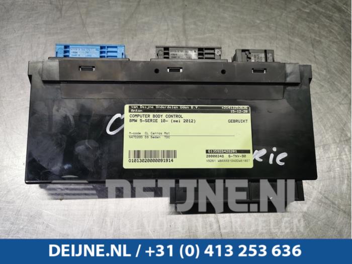 Gebruikte Computer Body Control BMW 5 serie (F10) 525d 16V Prijs € 120,00 Margeregeling aangeboden door van Deijne Onderdelen Uden B.V.