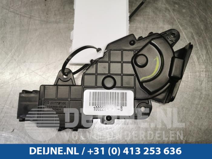 Slot Dashboardkastje van een Tesla Model X 100D 2017