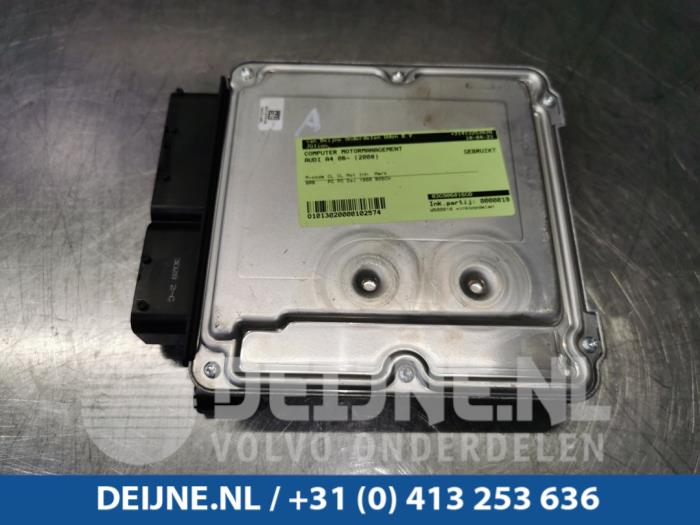 Gebruikte Computer Motormanagement Audi A4 Avant (B7) 1.9 TDI Prijs € 75,00 Margeregeling aangeboden door van Deijne Onderdelen Uden B.V.