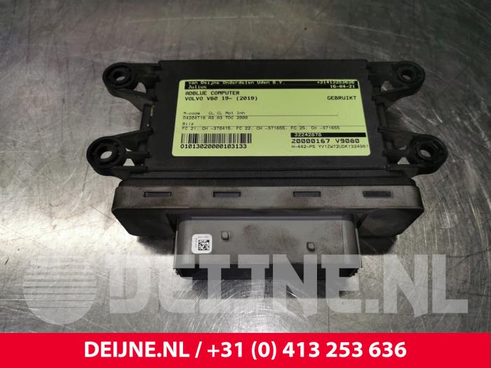Gebruikte Adblue Computer Volvo V60 II (ZW) 2.0 D3 16V Prijs € 175,00 Margeregeling aangeboden door van Deijne Onderdelen Uden B.V.