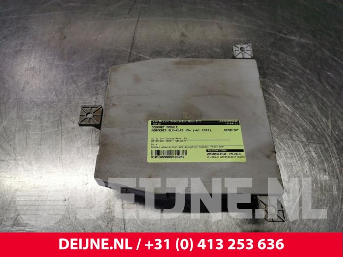 Gebruikte Comfort Module Mercedes GLC (X253) 2.0 260 16V 4-Matic Prijs € 75,00 Margeregeling aangeboden door van Deijne Onderdelen Uden B.V.