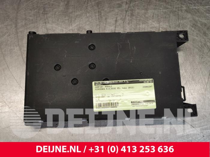 Gebruikte Comfort Module Mercedes ML III (166) 2.1 ML-250 CDI 16V BlueTEC 4-Matic Prijs € 75,00 Margeregeling aangeboden door van Deijne Onderdelen Uden B.V.
