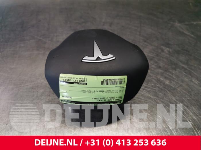 Tesla Model 3 Airbags links (Stuur) voorraad Onderdelenlijn.nl