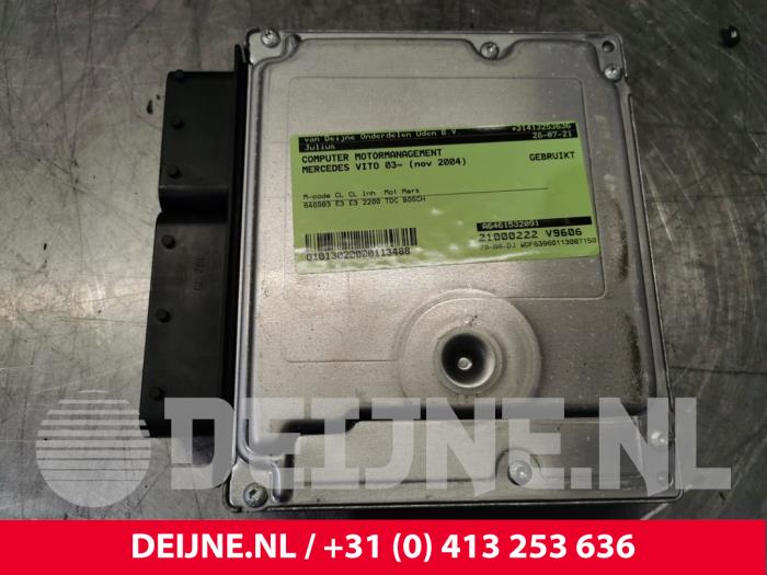 Mercedes Vito Computer Motormanagement O113488