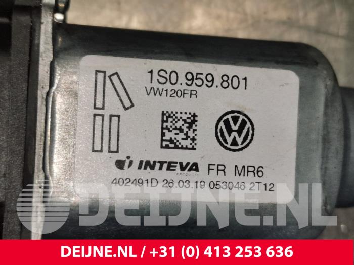 Ruitmechaniek 4Deurs rechts-voor van een Volkswagen Up! (121) 1.0 12V 60 2019