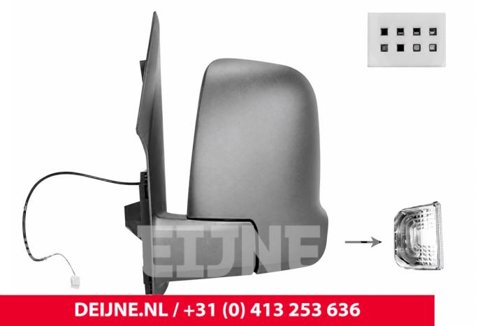 Mercedes Sprinter Wing mirror, left O9990001437