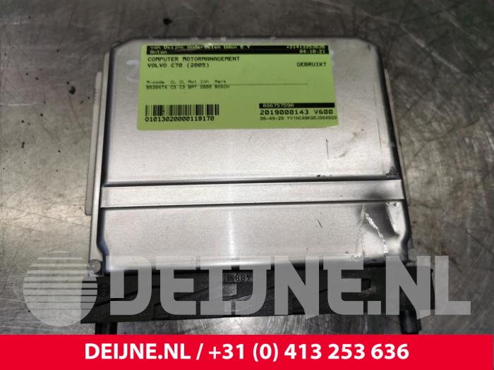 Gebruikte Computer Motormanagement Volvo C70 (NC) 2.0 T 20V Prijs € 100,00 Margeregeling aangeboden door van Deijne Onderdelen Uden B.V.