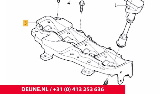 Volvo V40 Ventildeckel O119443