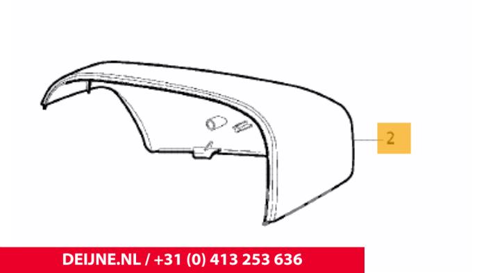 Volvo XC90 Spiegelkappe links O119658