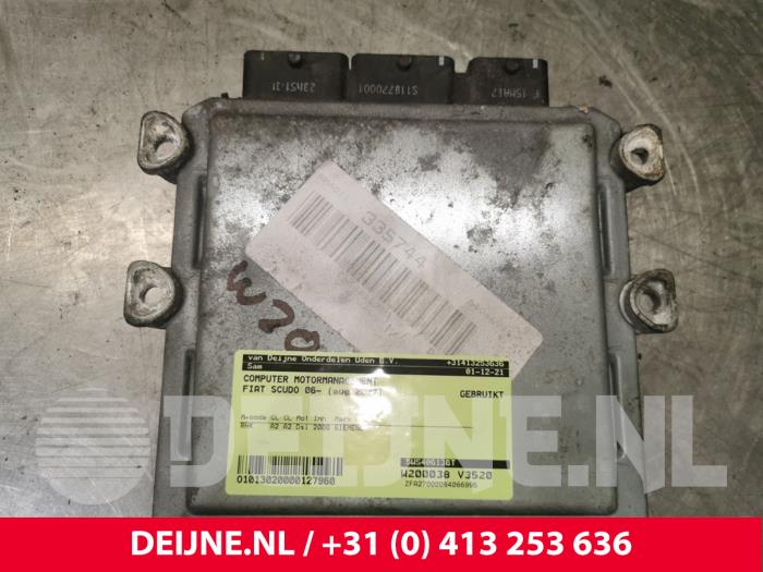 Fiat Scudo Steuergerät Motormanagement O127960