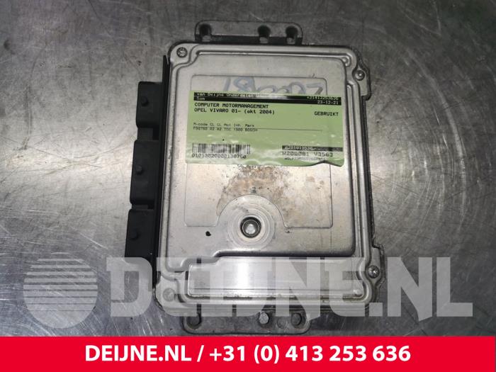 Opel Vivaro Computer Motormanagement O130760