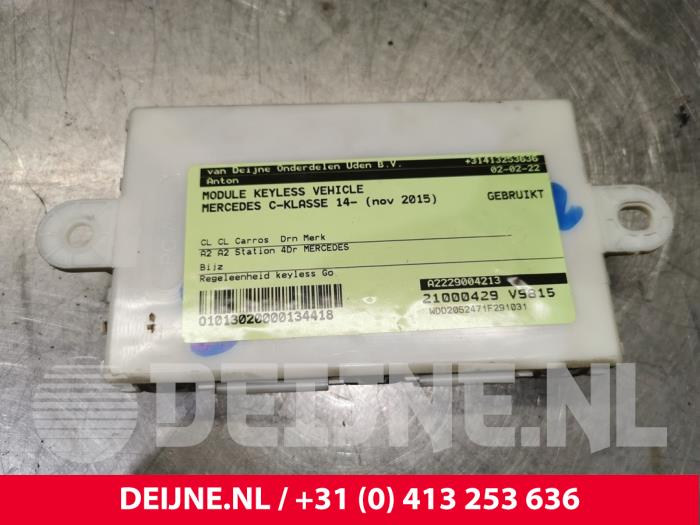 Mercedes C-Klasse Modul keyless vehicle O134418
