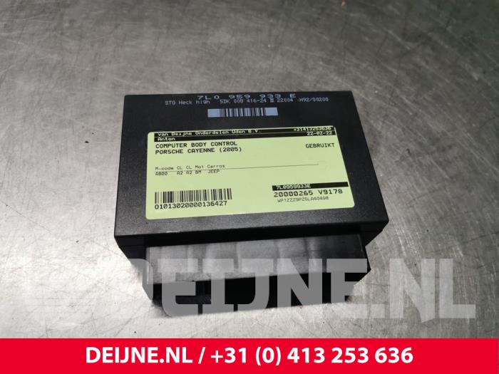 Gebruikte Module Bodycontrol Porsche Cayenne (9PA) 4.5 S V8 32V Prijs € 35,00 Margeregeling aangeboden door van Deijne Onderdelen Uden B.V.