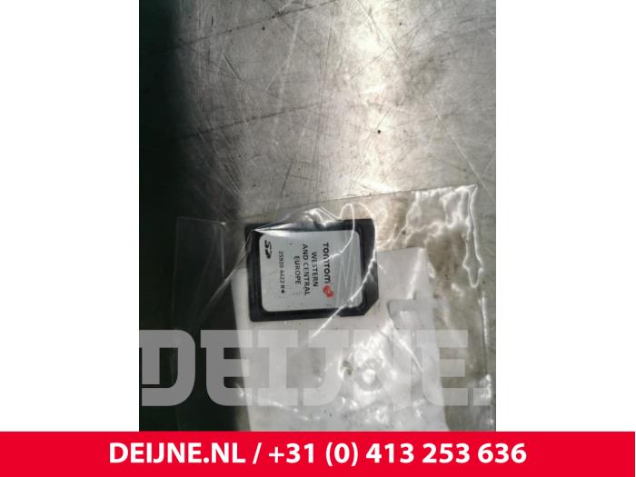 Opel Movano SD-kaart navigatie O137390