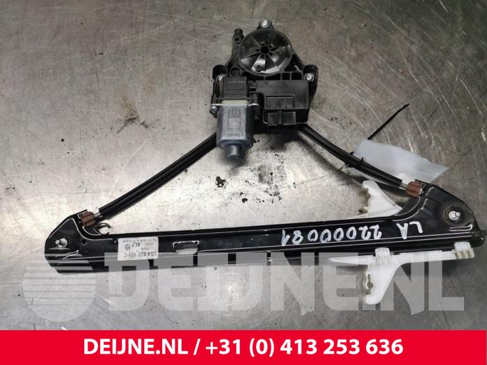 Volkswagen Golf Rear door window mechanism 4-door, left O139702