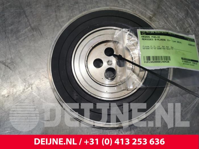 Mercedes B-Klasse Kurbelwelle Riemenscheibe O140426