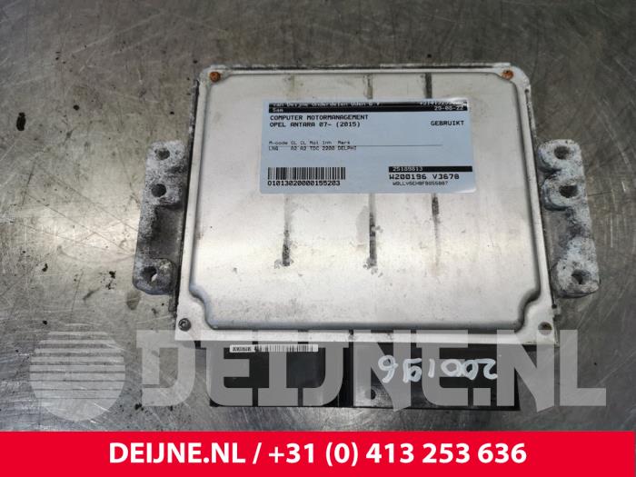 Opel Antara Engine management computer O155203