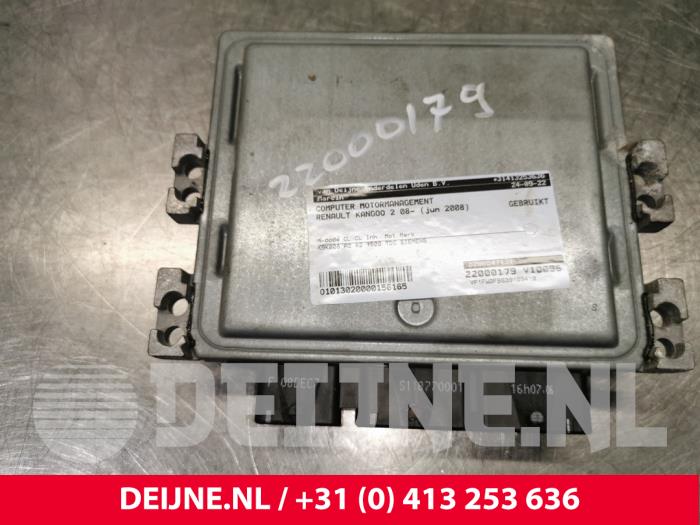 Renault Kangoo Steuergerät Motormanagement O156165
