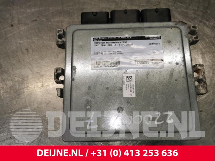 Computer Motormanagement Ford Transit Connect (PJ2), 2013 1.6 TDCi 16V 75, Bestel, Diesel, 1.560cc, 55kW (75pk), FWD, UBGA, 2013-09, PJ2U; PJ2AU (Gebruikt)