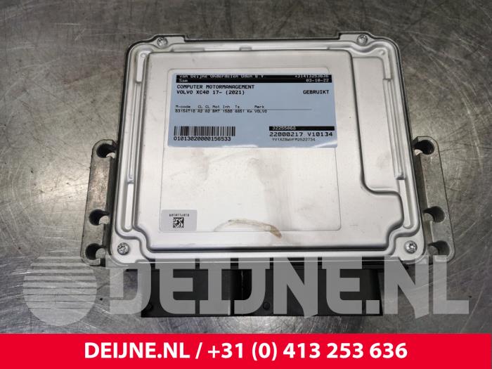 Gebruikte Computer Motormanagement Volvo XC40 (XZ) 1.5 T4 Plug-in Hybrid 12V Prijs € 250,00 Margeregeling aangeboden door van Deijne Onderdelen Uden B.V.