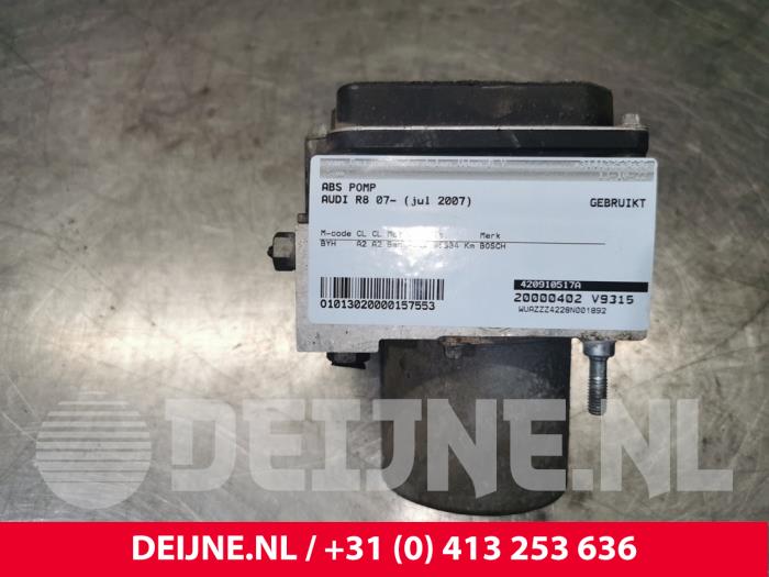 Gebruikte ABS Pomp Audi R8 (422/423) 4.2 V8 32V FSI Quattro Prijs € 450,00 Margeregeling aangeboden door van Deijne Onderdelen Uden B.V.